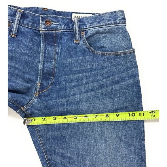 Todd Snyder Jeans Mens Size 30x32 Japanese Selvedge Stretch Distressed Denim - Picture 10 of 12